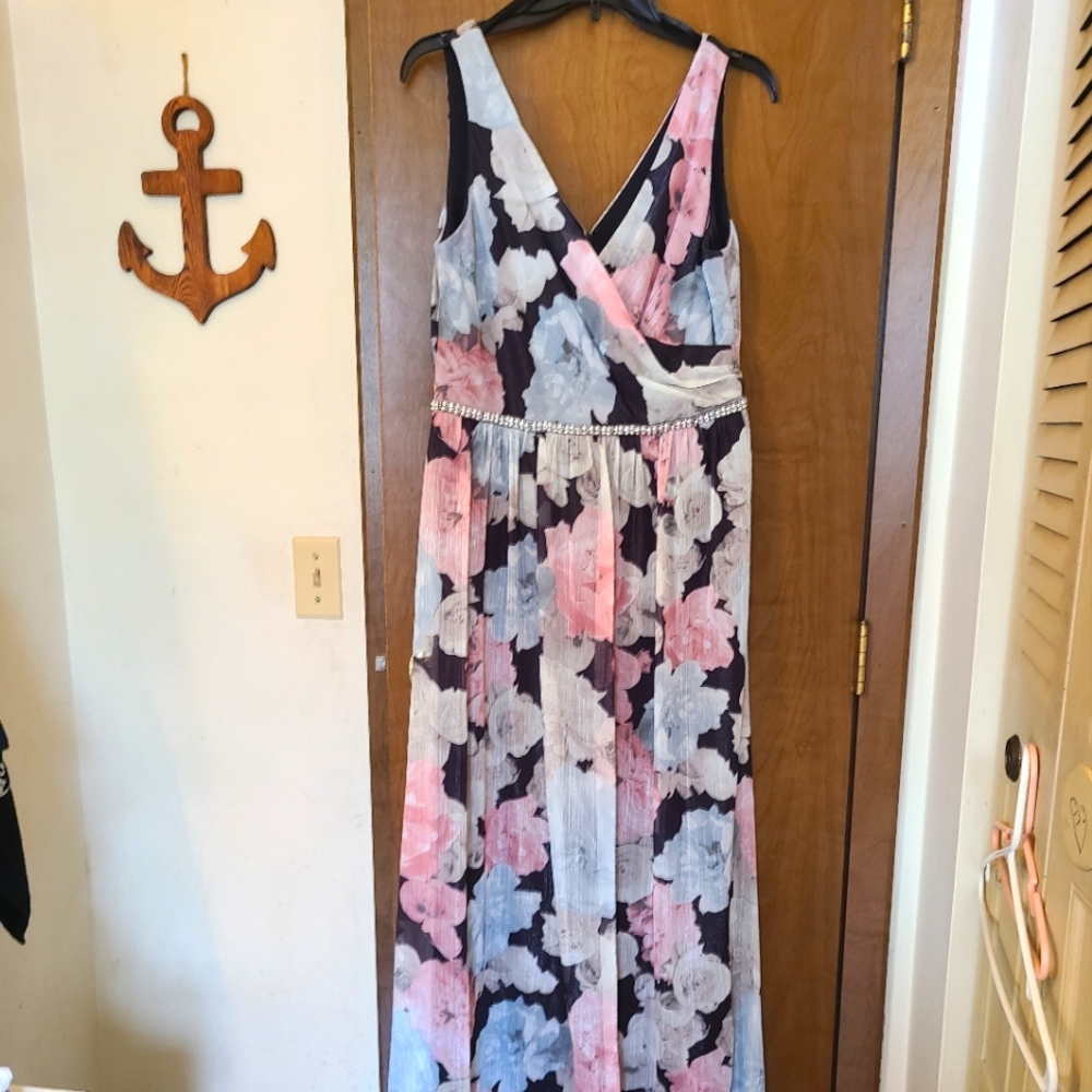 Beautiful Floral Gown